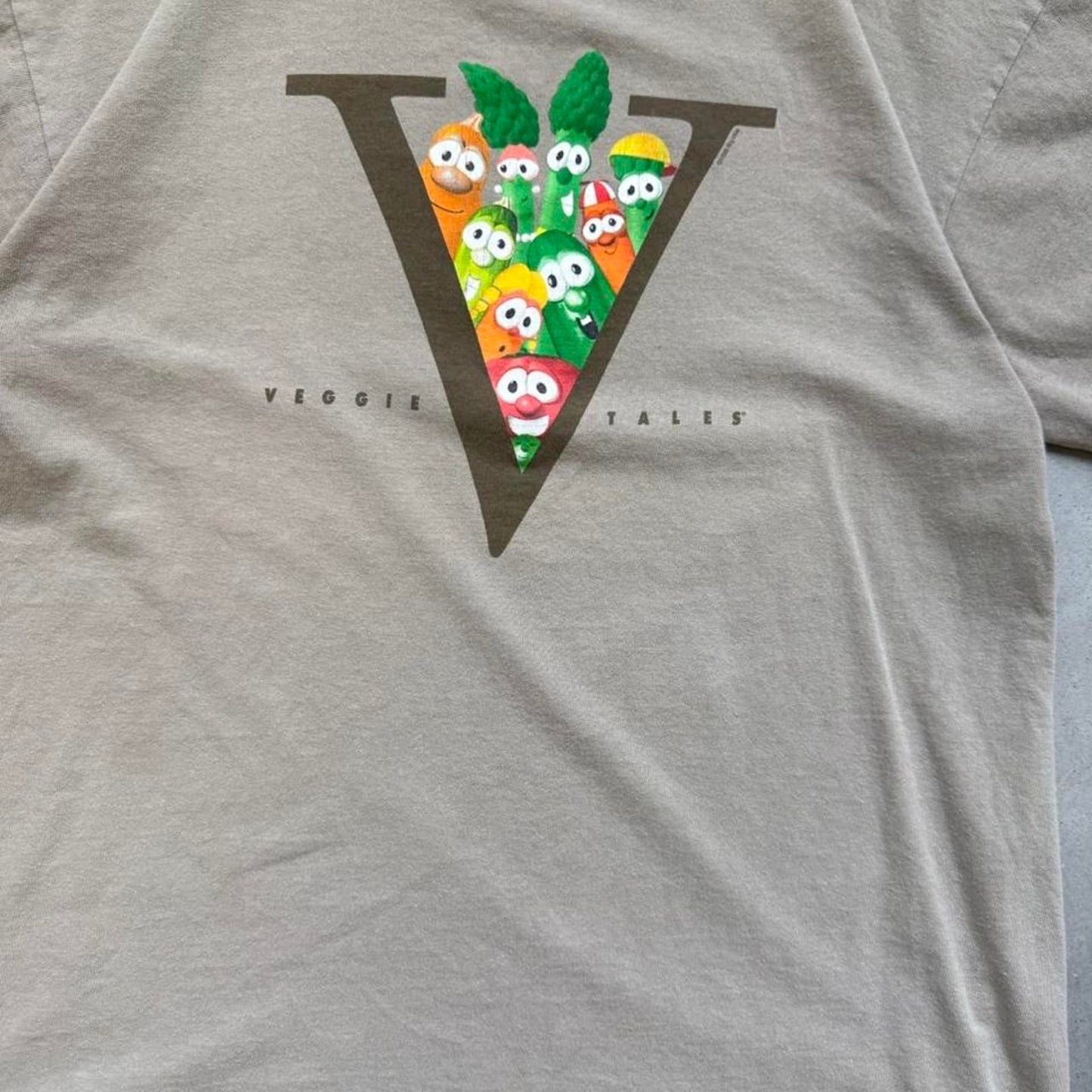 Vintage 90s Veggietales Jesus Bible T-Shirt - Medium