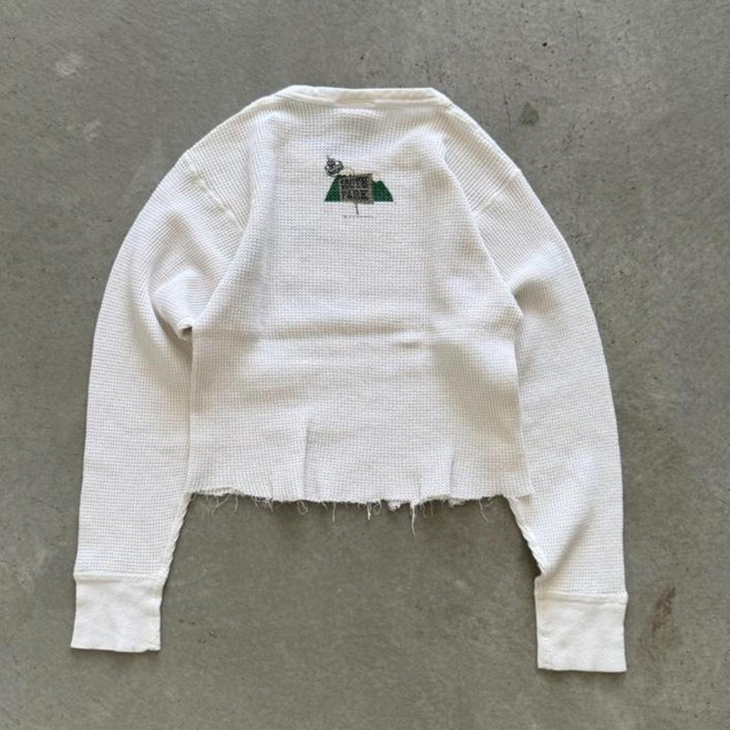 Vintage 90s Crop Thermal South Park Characters Shirt - Large (W)