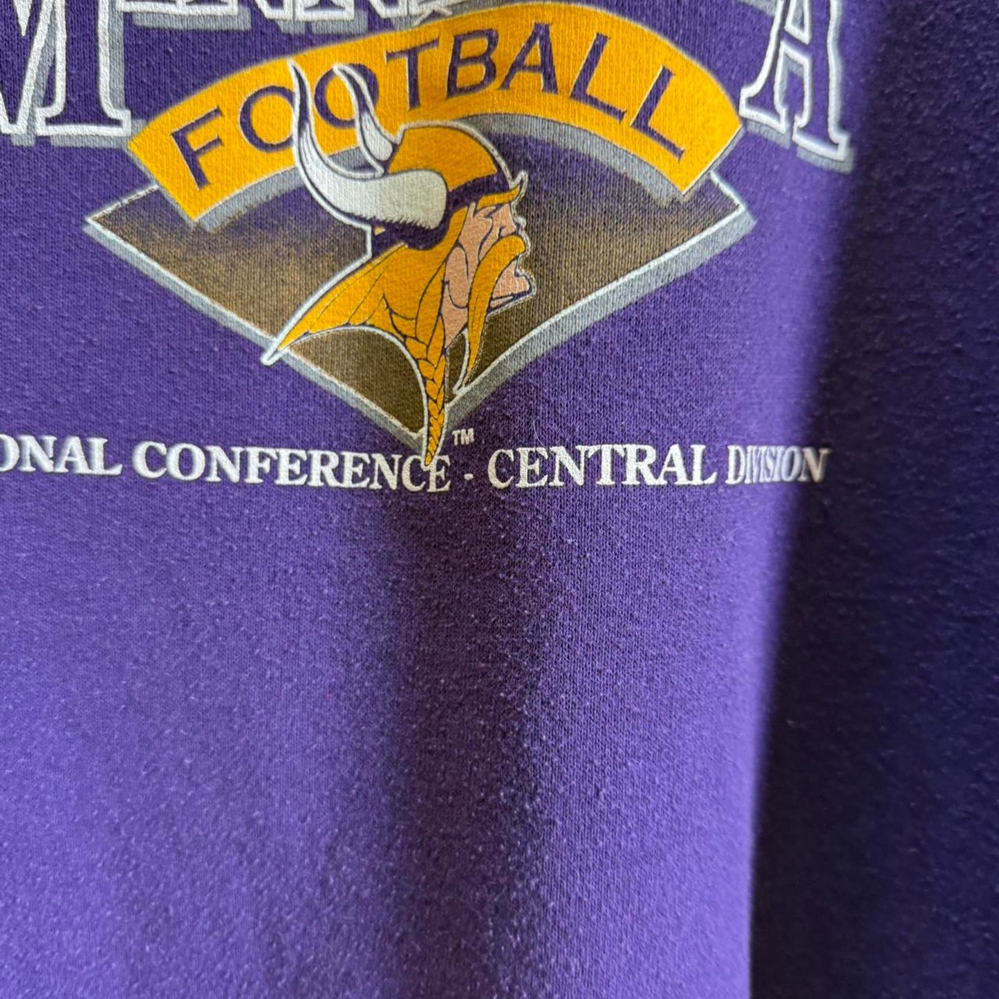 Vintage 90s Minnesota Vikings NFL Football Crewneck