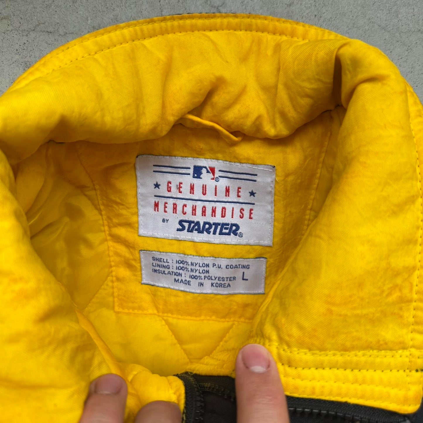 Vintage 90s Pittsburgh Pirates MLB Starter Jacket - Large
