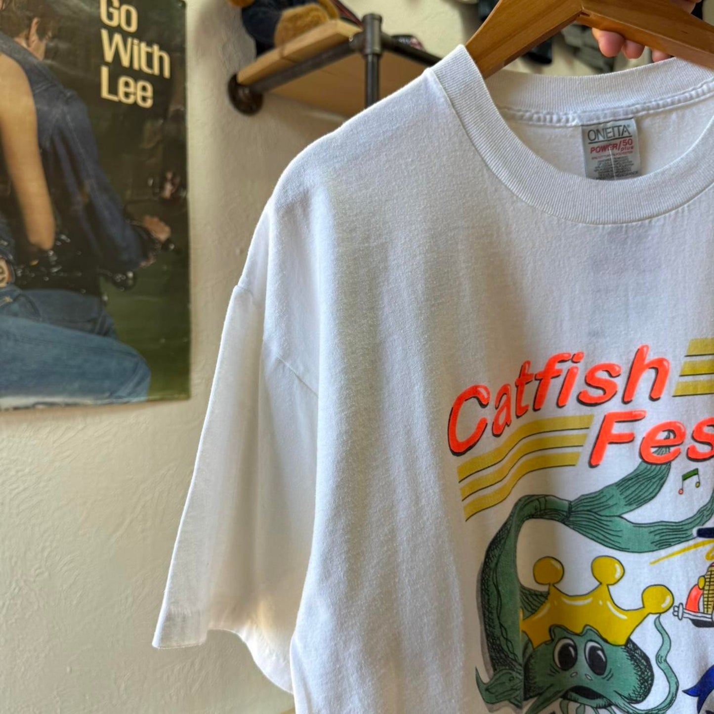 Vintage 1997 Catfish Festival California T-Shirt - X-Large