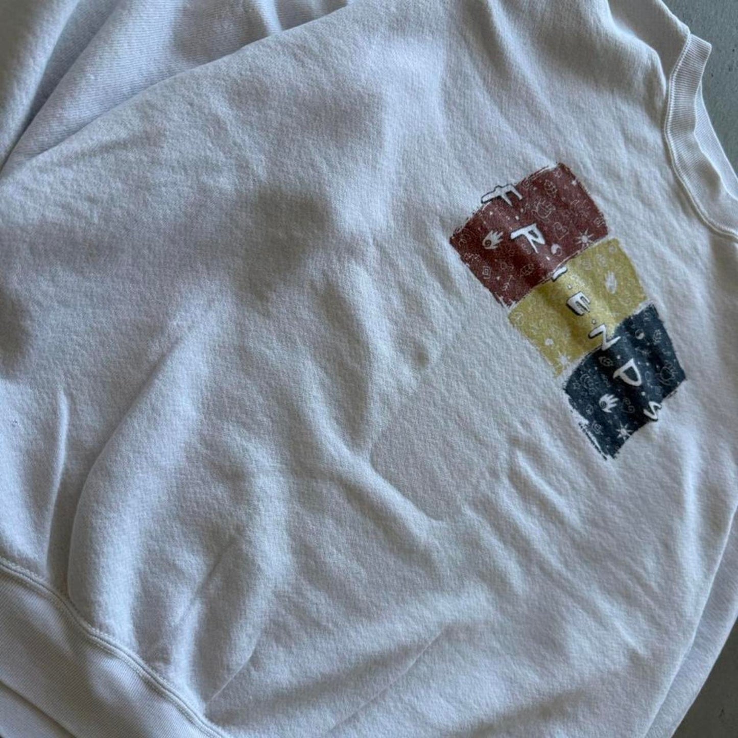 Vintage 90s Friends TV Show Promo Crewneck - X-Large