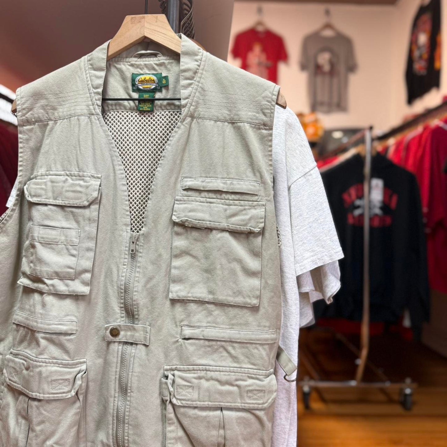 Vintage 90s Cabelas Hunting Outdoors Vest - X-Large