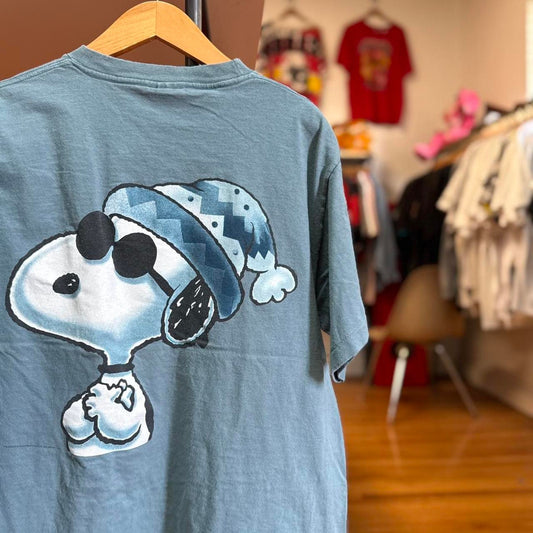 Vintage 90s Snoopy Joe Cool Calvin Klein Parody T-Shirt