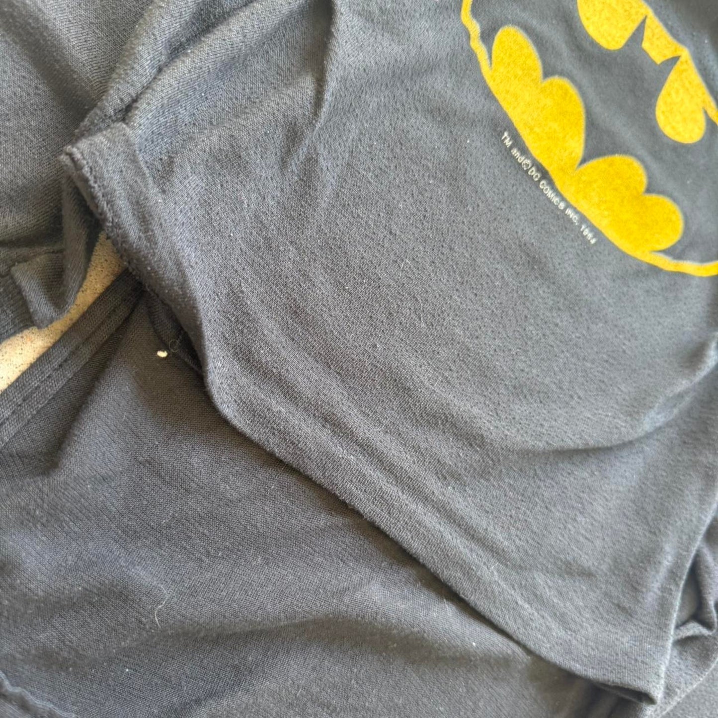 Vintage 90s DC Comics Batman Cape T-Shirt - Kids 8