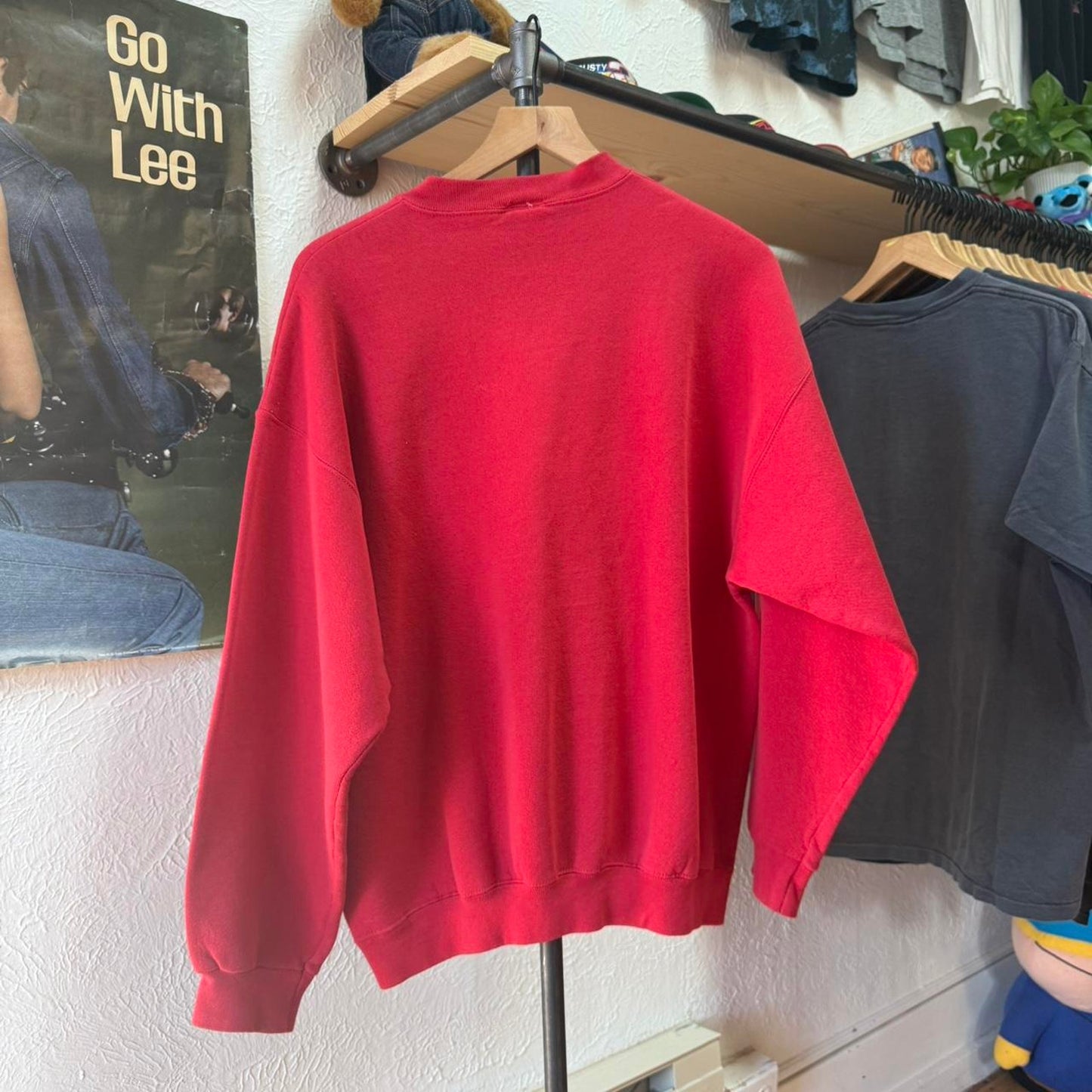 Vintage 90s Nebraska Huskers Embroidered Crewneck - X-Large