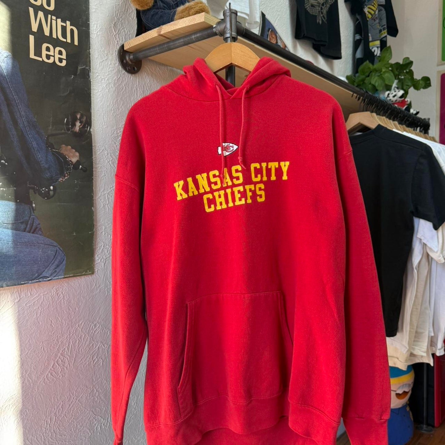 Vintage 90s Kansas City Chiefs NFL Hoodie - X-Large