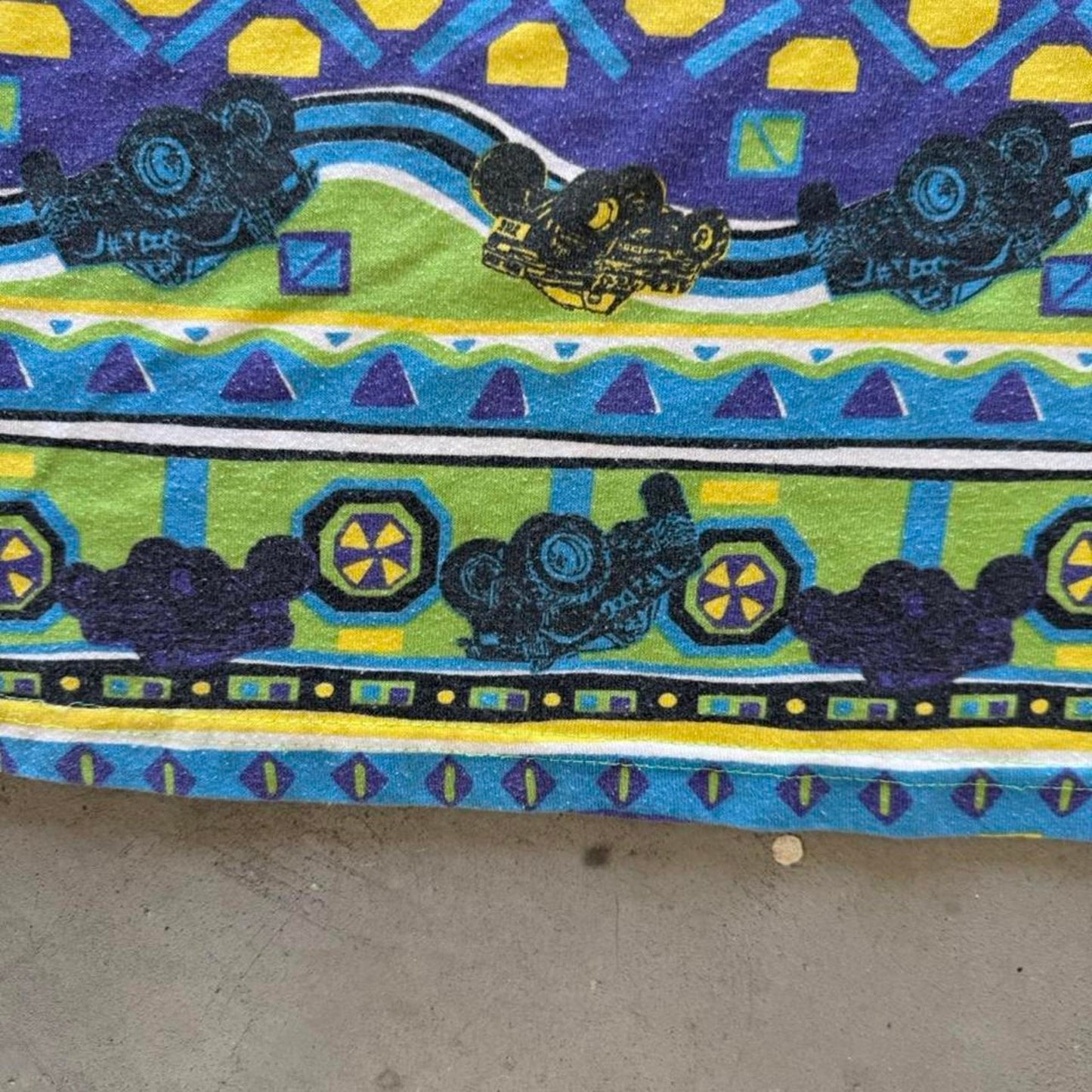 Vintage 90s Monster Truck All Over Print T-Shirt - Kids 7