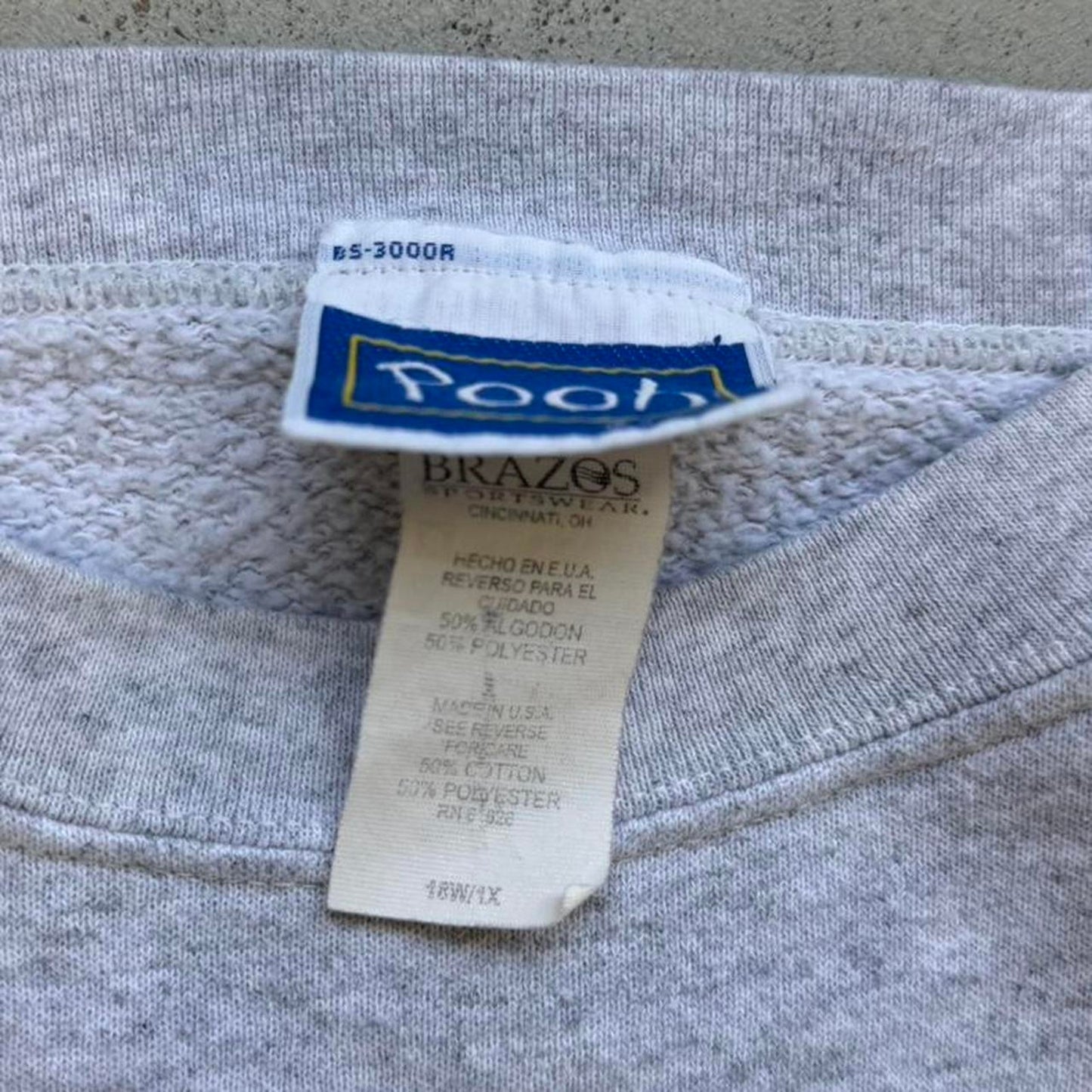 Vintage 90s Winnie the Pooh Eeyore Crewneck - X-Large