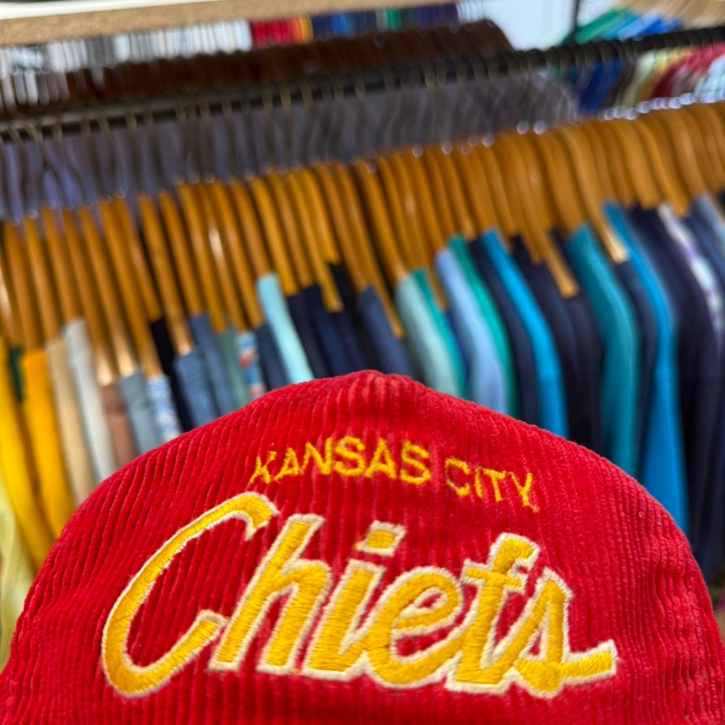 Vintage 90s Kansas City Chiefs NFL SS Script Cap