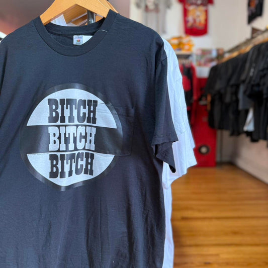 Vintage Bitch Circle Crude Humor T-Shirt