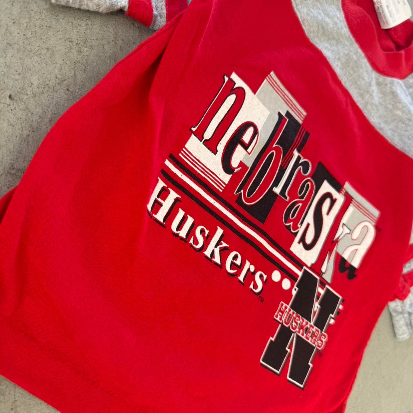 Vintage 90s Nebraska Huskers T-Shirt - Kids 3T