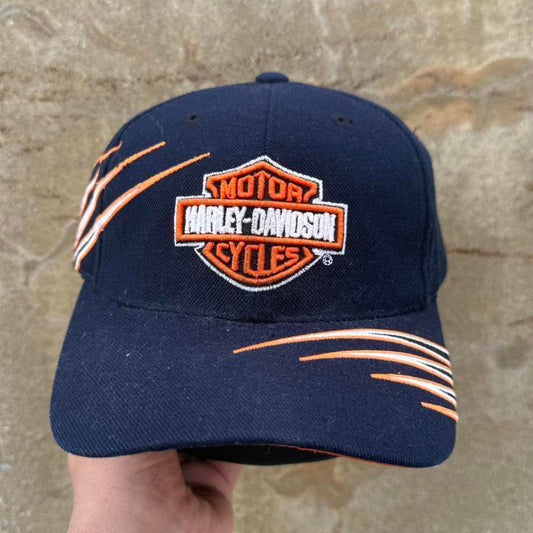 Vintage Harley Davidson Motorcycle Biker Cap