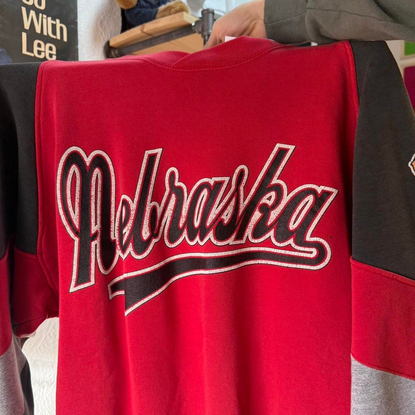 Vintage 90s Nebraska Huskers Galt Sand Herbie Crewneck - Medium