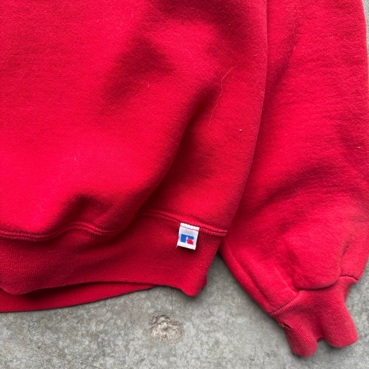 Vintage 90s Russell Athletic Nebraska Huskers Spell Out Crewneck - Medium