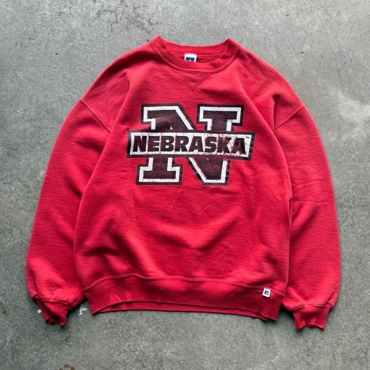 Vintage 90s Nebraska Huskers University Crewneck - X-Large