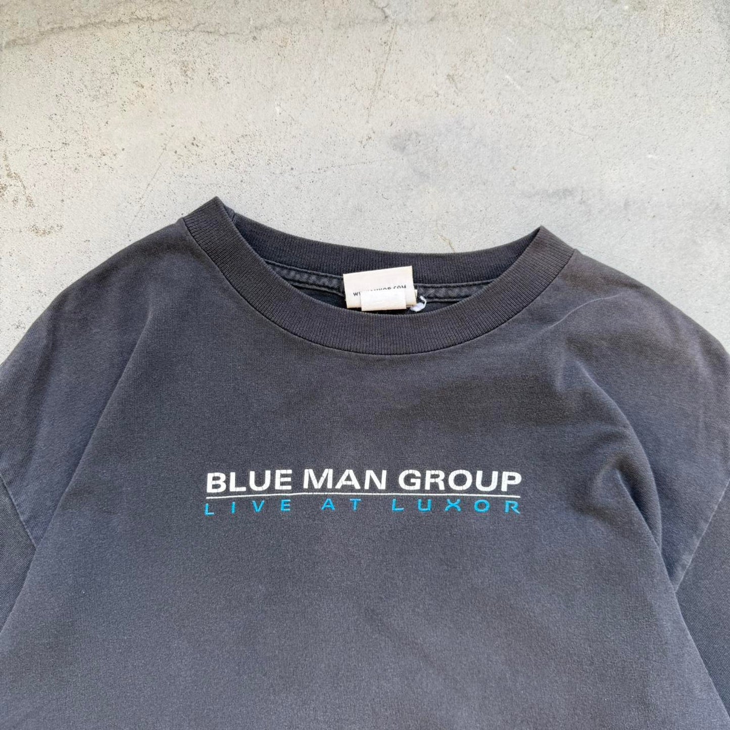 Vintage Blue Man Group Live at Luxor T-Shirt - Medium