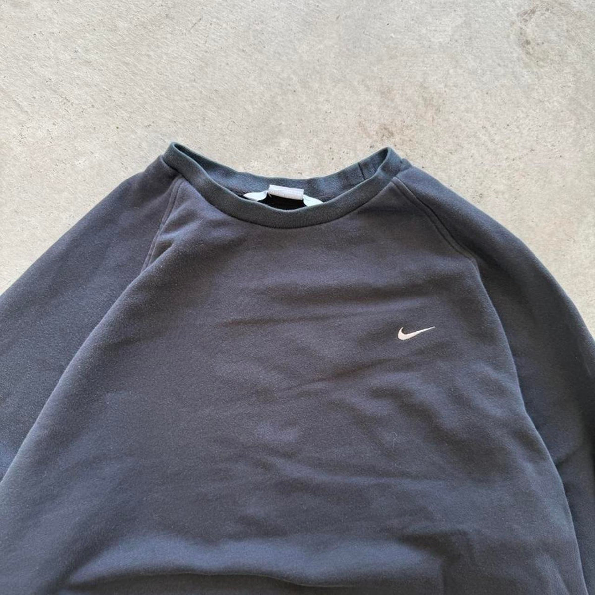 Vintage 90s Nike Side Swoosh Check Crewneck - X-Large