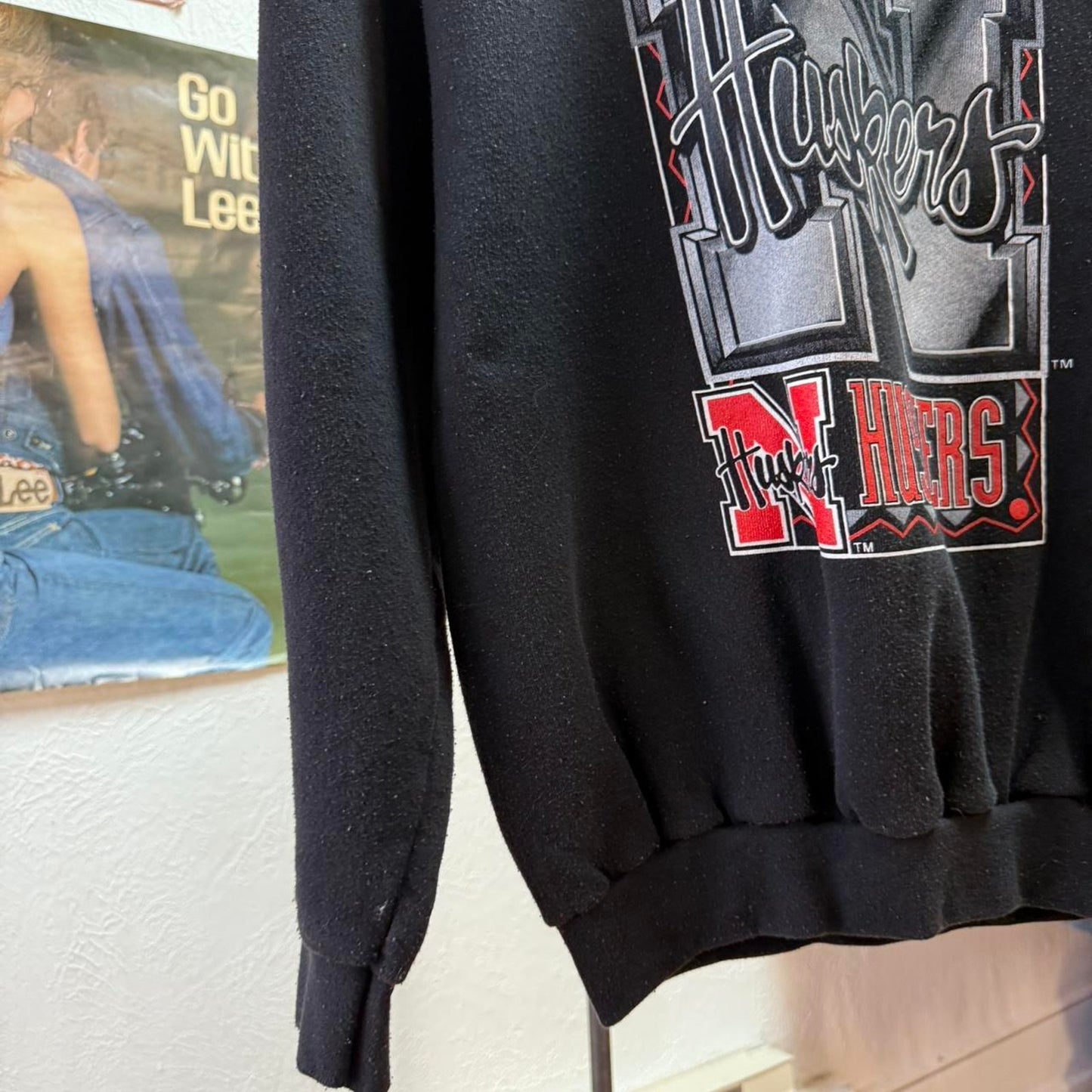 Vintage 90s Nebraska Huskers Football Crewneck - Medium