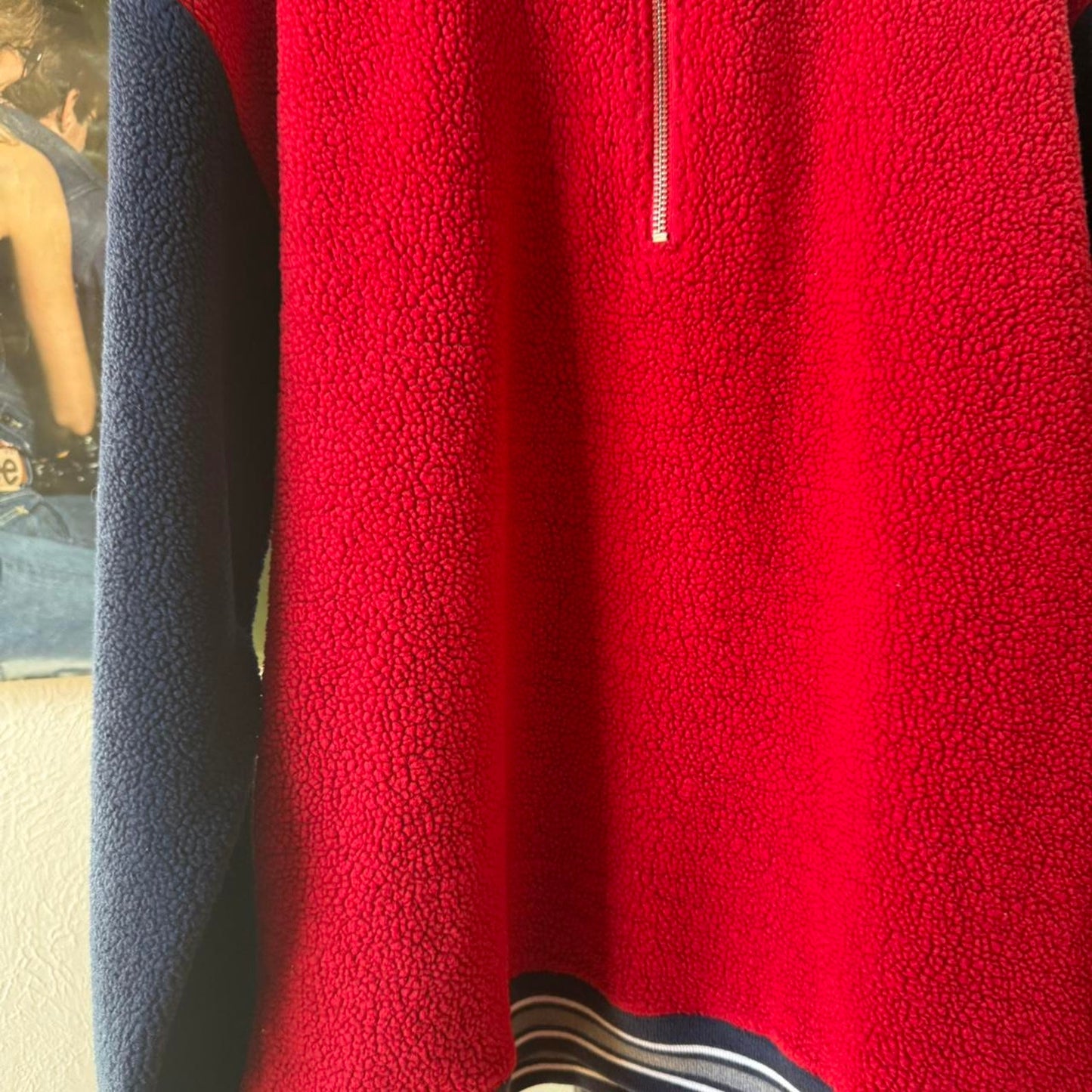Vintage 90s Nautical Spell Out Fleece Jacket - X-Large