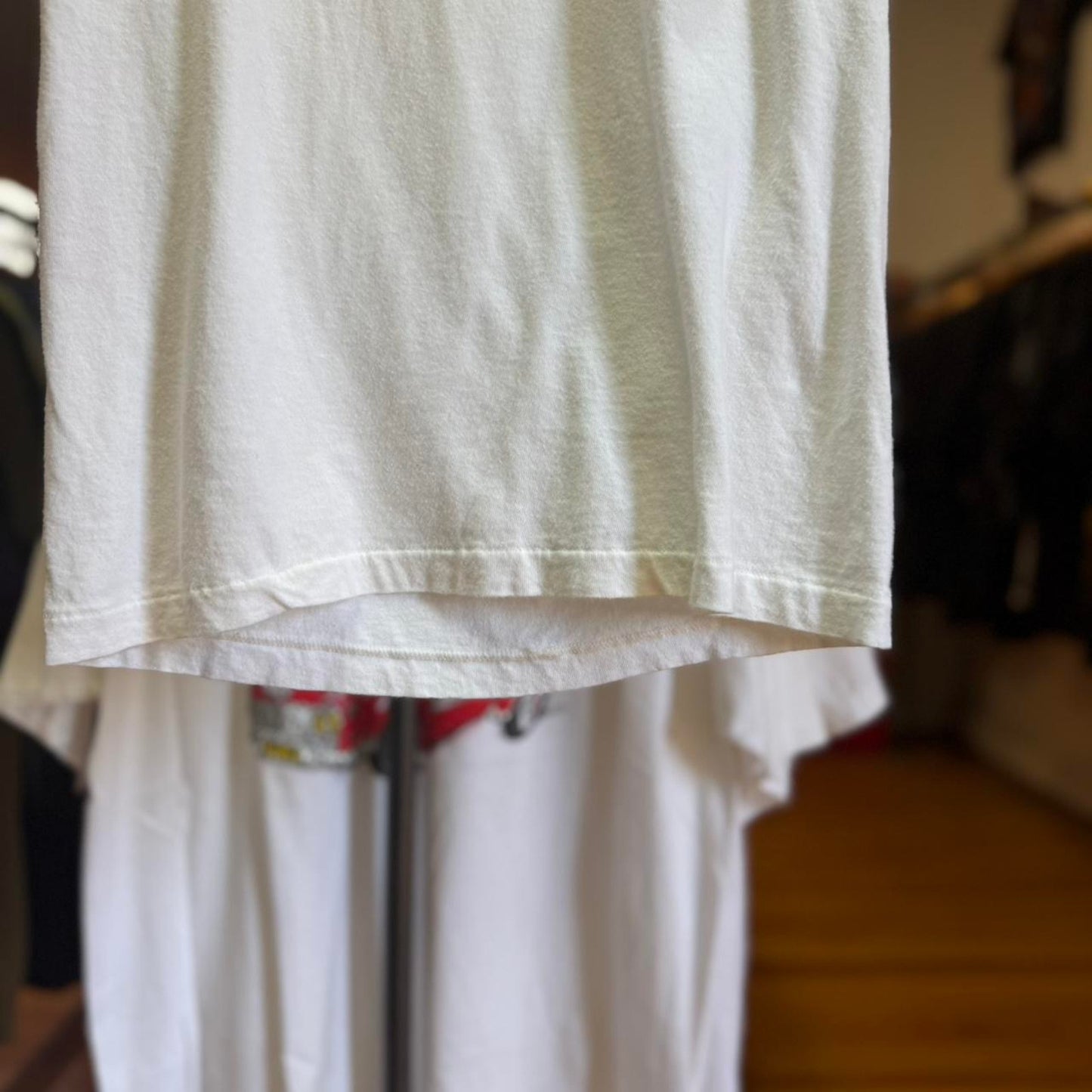 Vintage Porsche Glitter Rainbow Logo T-Shirt - Small (W)