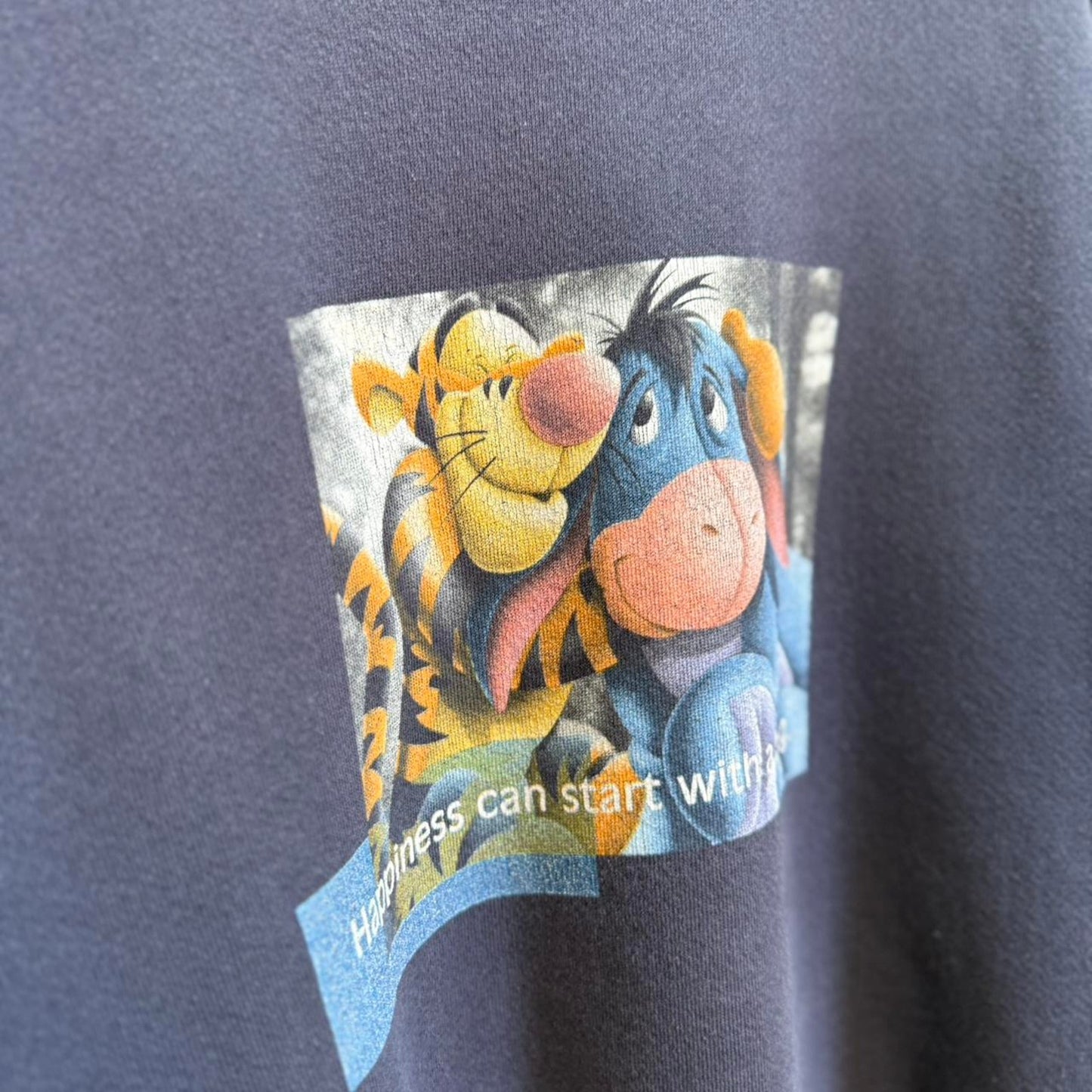 Vintage 90s Winnie the Pooh Tiger and Eeyore Disney Crewneck - X-Large