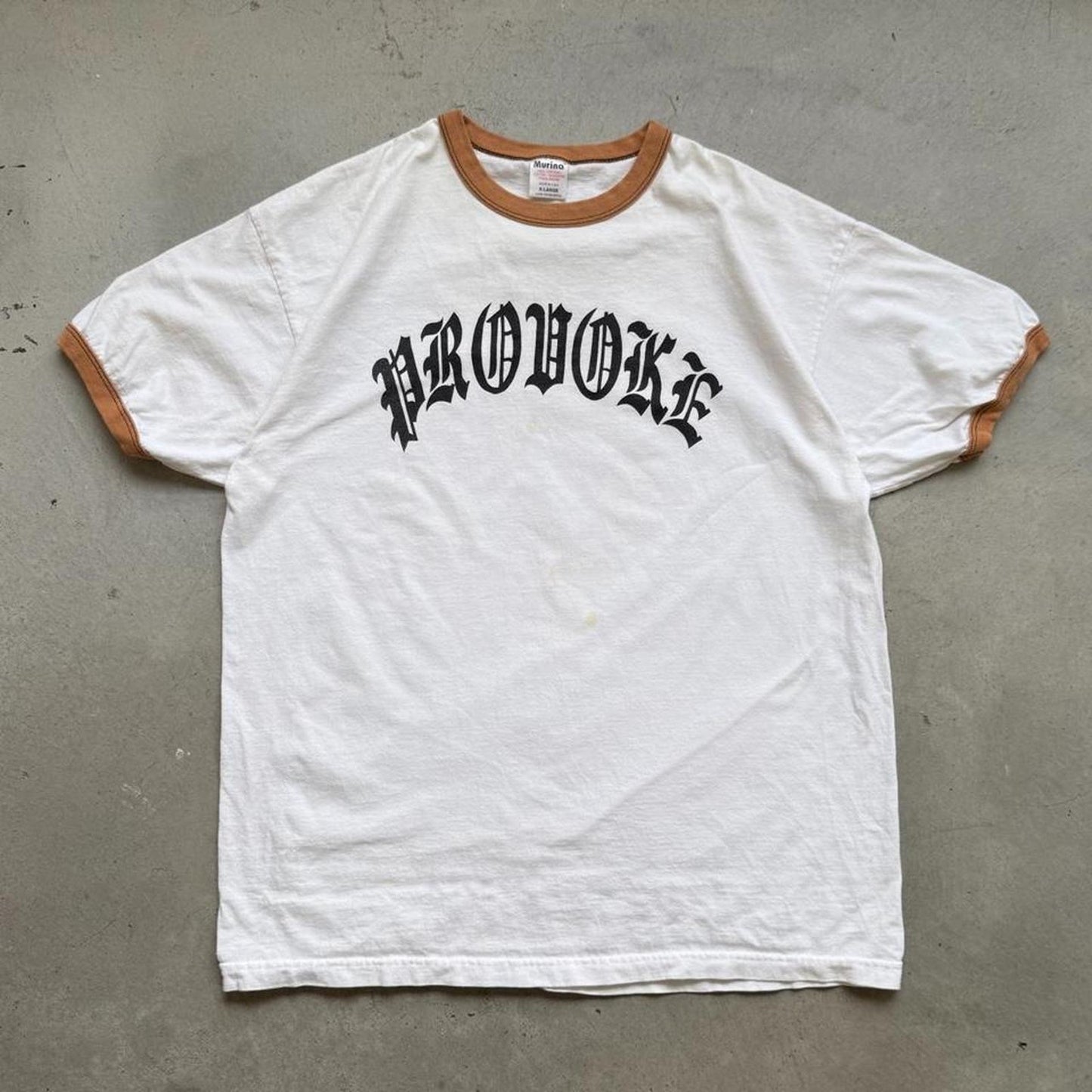Vintage 90s Provoke Me Truth Ringer Band T-Shirt - X-Large