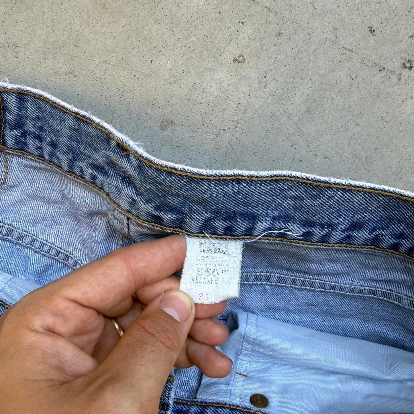 Vintage Levi’s Denim Jorts - 34"