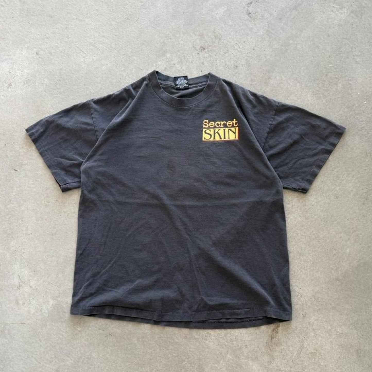 Vintage 90s Secret Skin Band T-Shirt - X-Large