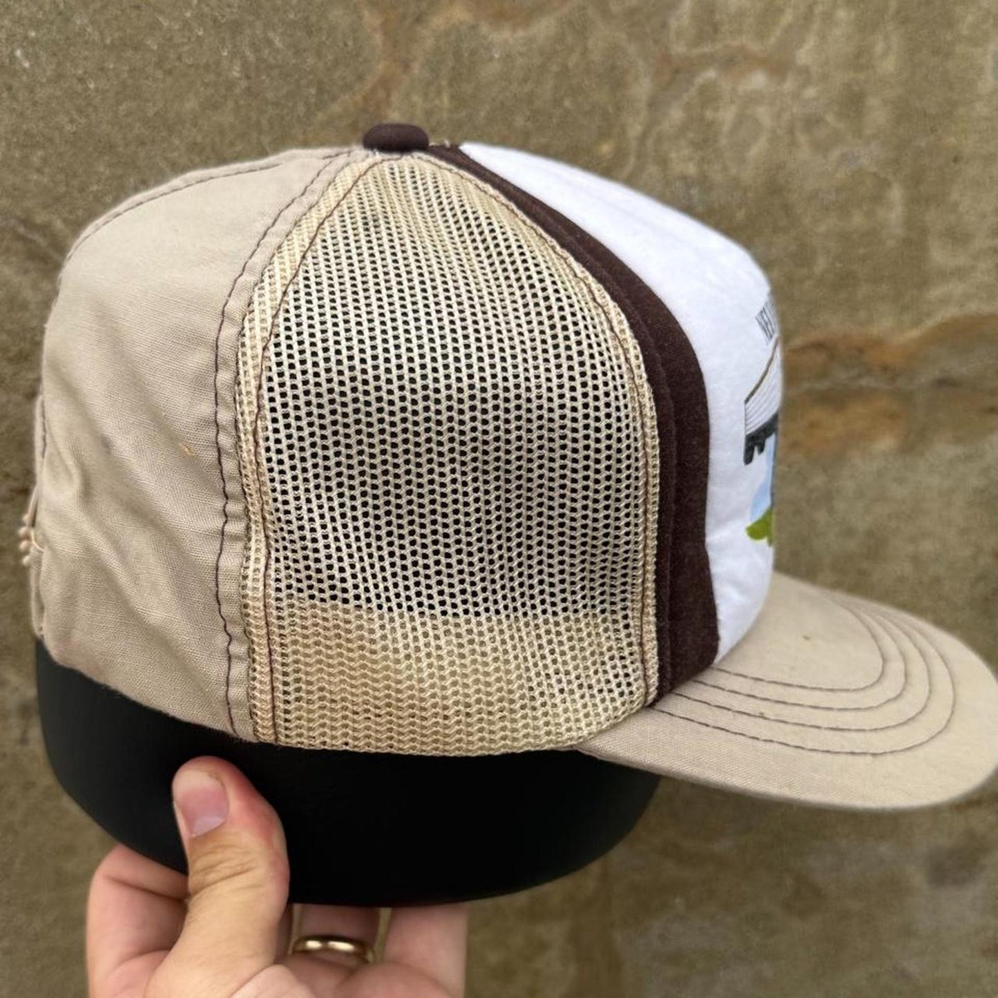 Vintage 80s Trucking Grain and Livestock Nebraska Trucker Cap