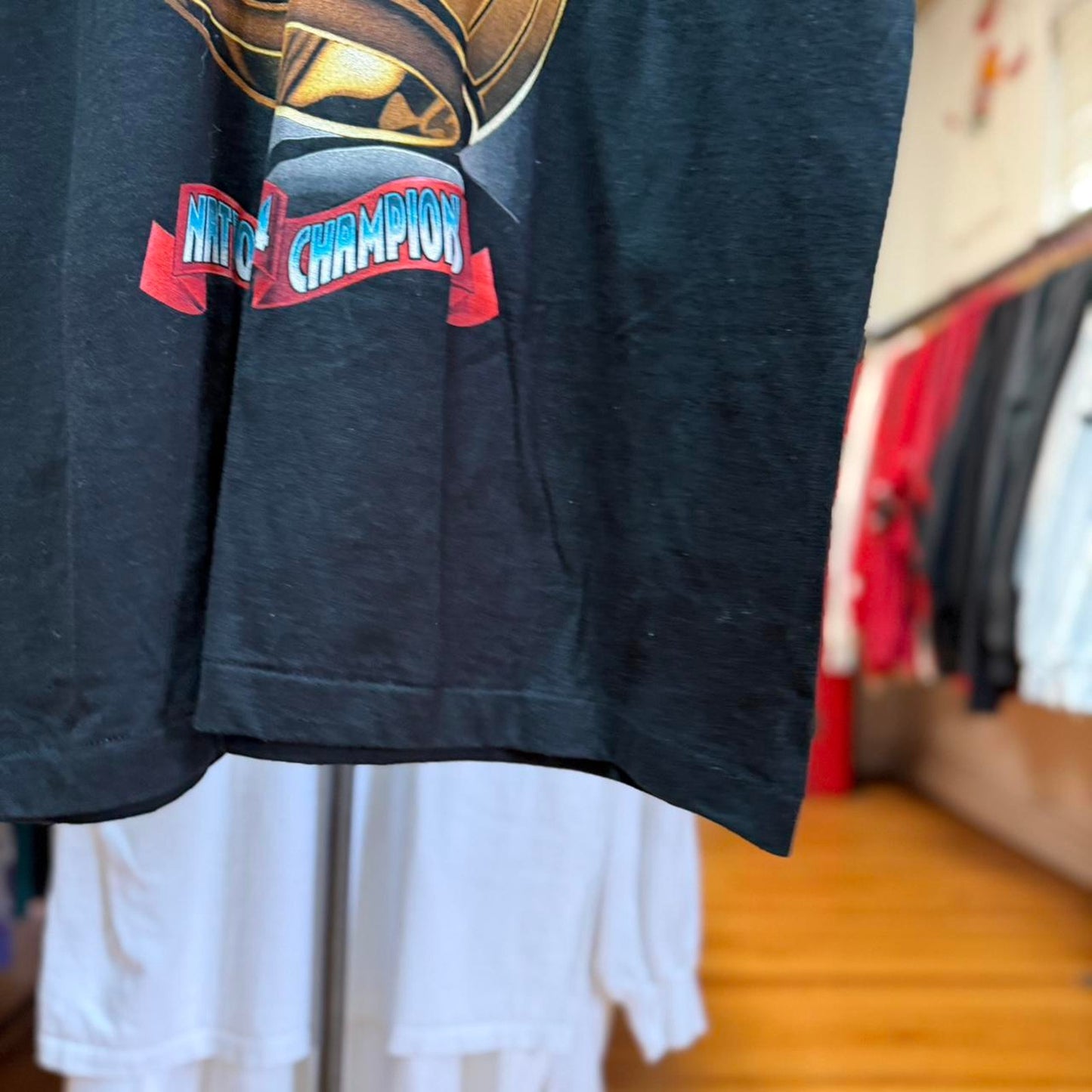 Vintage 90s Nebraska National Championship Ring T-Shirt - X-Large