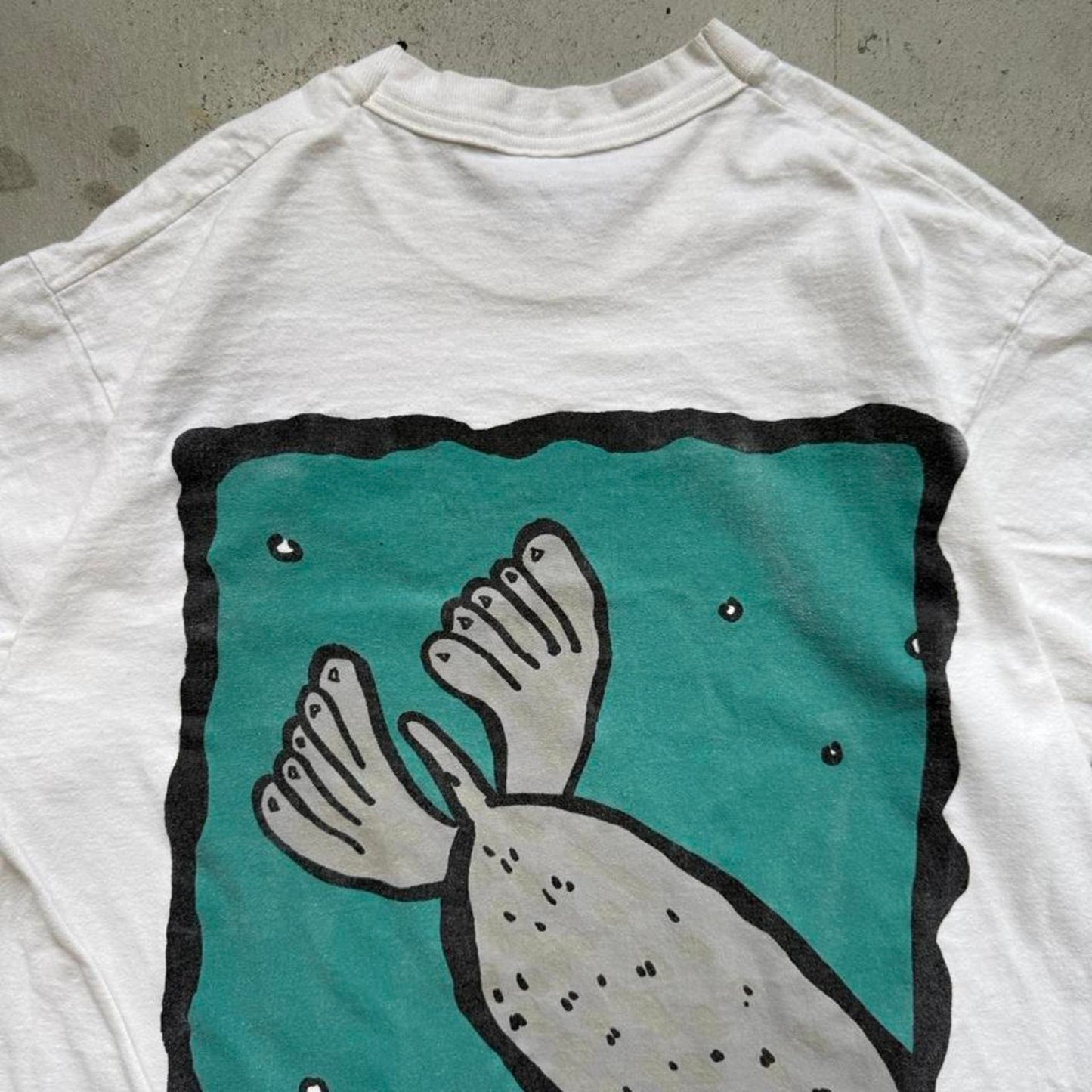 Vintage 90s National Zoo Washington DC Seal Animal T-Shirt - Large