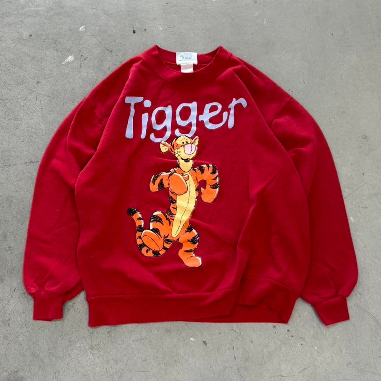 Vintage 90s Disney Tigger Winnie the Pooh Crewneck - Large