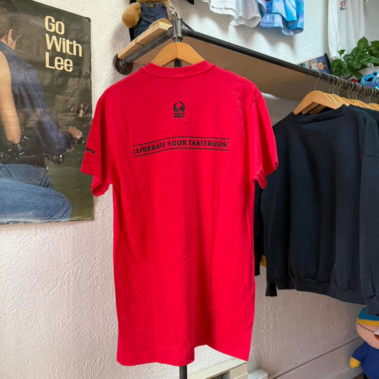 Vintage 90s Taco Bell Gorditas Chihuahua T-Shirt - Medium