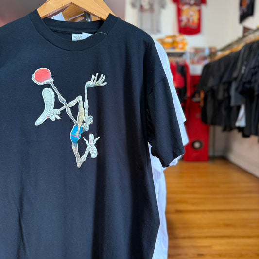 Vintage Cartoon Basketball Player T-Shirt