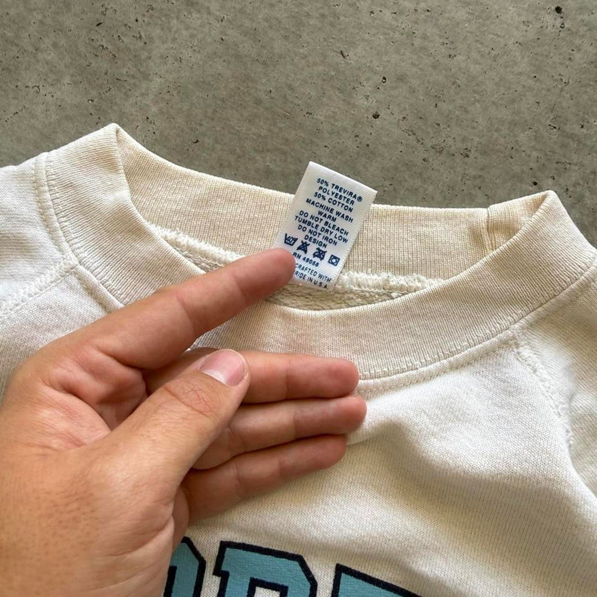 Vintage 80s North Carolina UNC Crewneck - X-Large
