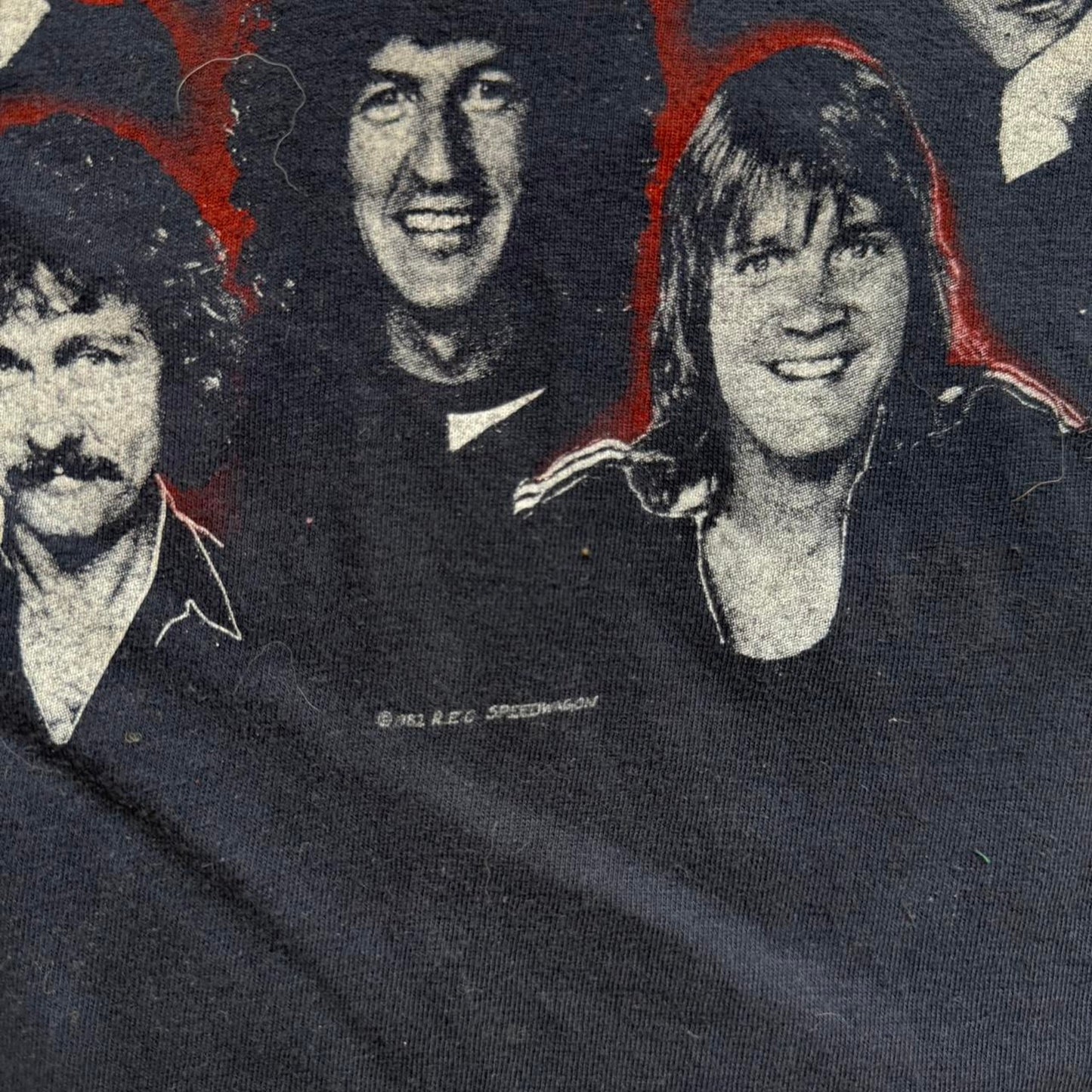 Vintage 1983 REO Speedwagon Band Concert T-Shirt - X-Large