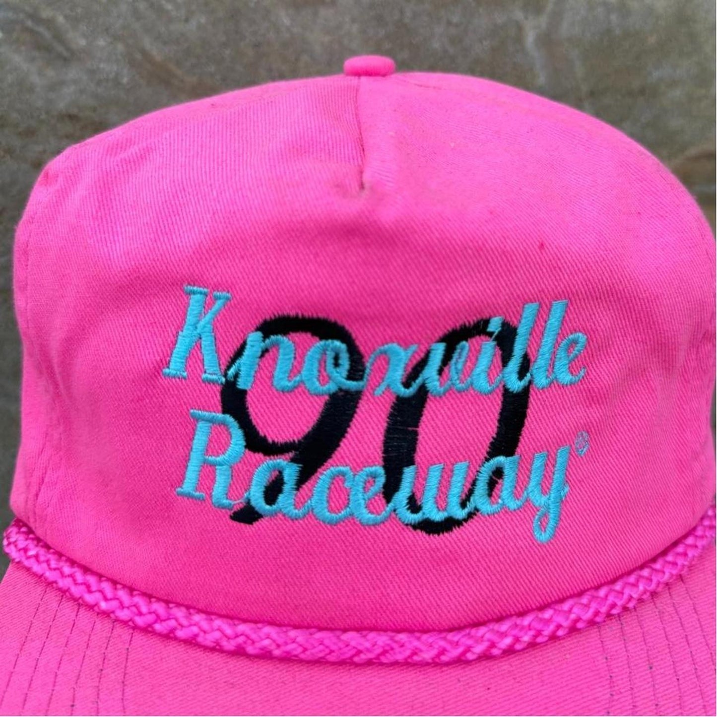 Vintage 1990 Knoxville Raceway Racing Snapback