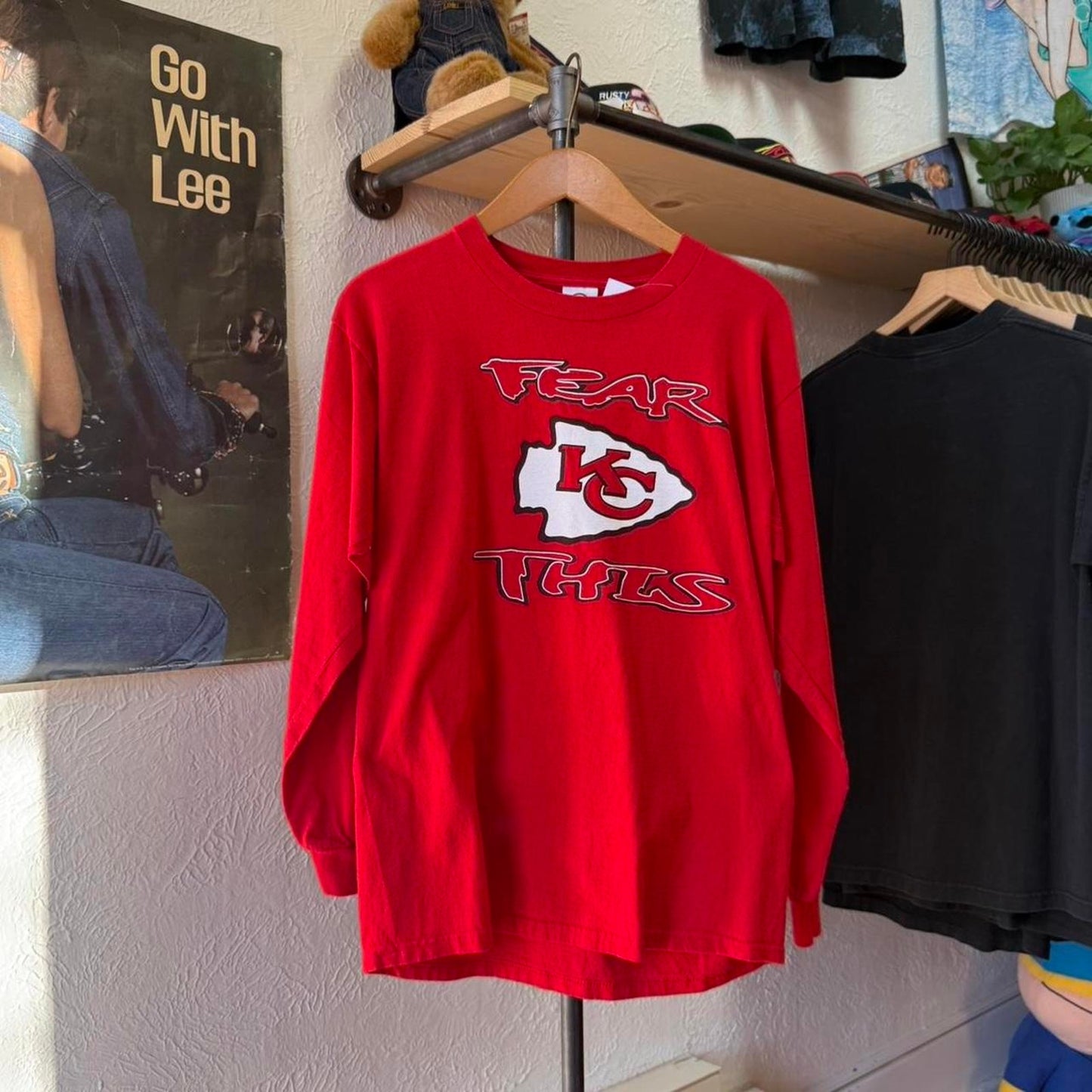 Vintage Kansas City Chiefs Fear This NFL T-Shirt - Medium