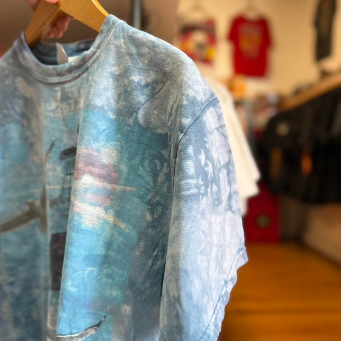 Vintage 90s The Mountain Lighthouse Eagle T-Shirt