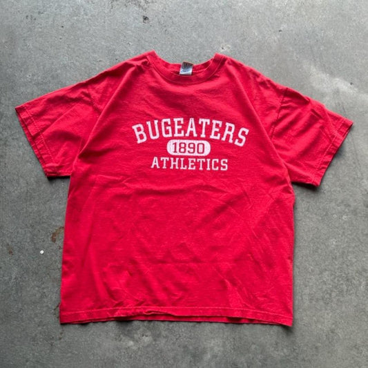 Vintage 90s Nebraska Huskers Bugeaters Athletics T-Shirt - X-Large