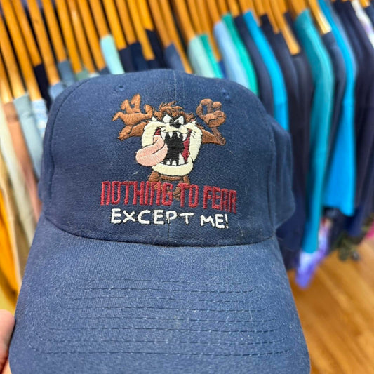 Vintage 90s Taz Looney Tunes Cartoon Snapback