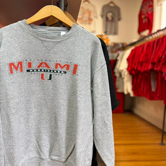 Vintage 90s University of Miami Crewneck