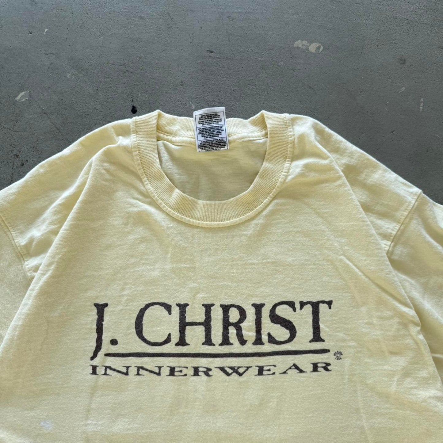 Vintage 90s Jesus Christ Inner Wear Bible T-Shirt - Large