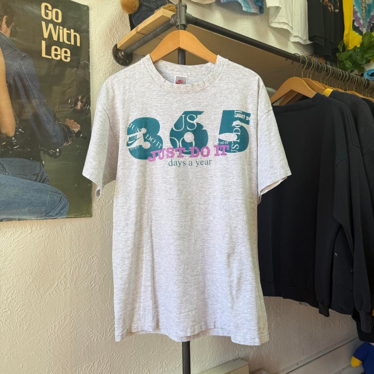 Vintage 90s Nike 365 Just Do It Swoosh T-Shirt - Large