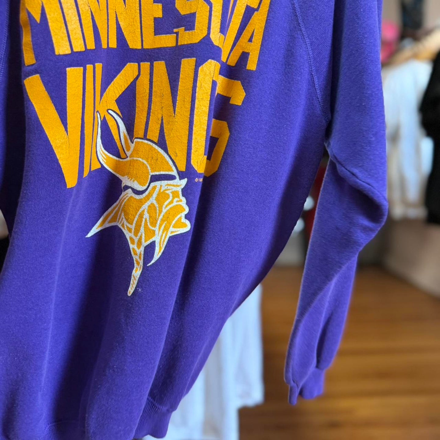 Vintage 90s Minnesota Vikings NFL Football Crewneck