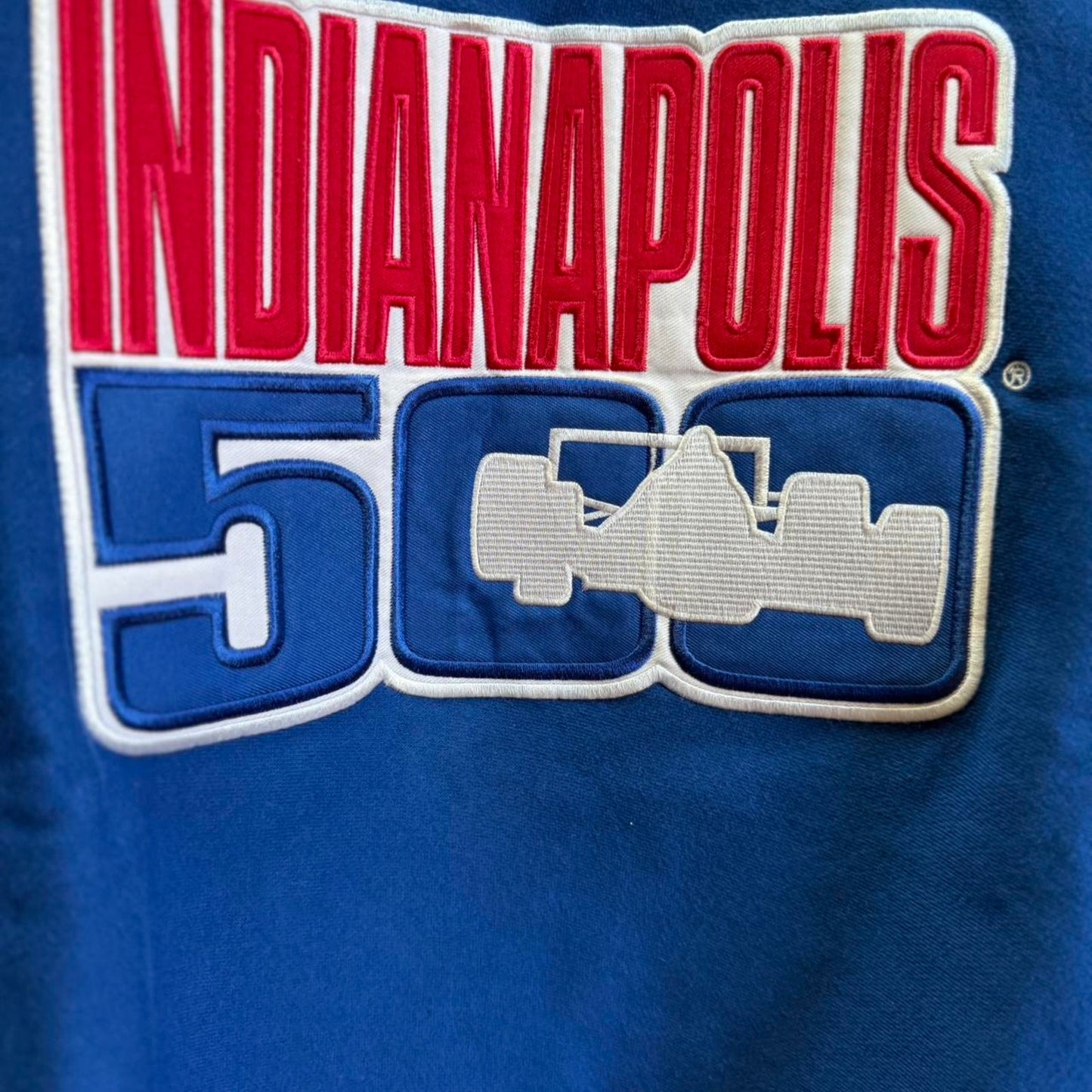 Vintage 90s Indianapolis 500 Indy Racing Racecar Crewneck - Medium