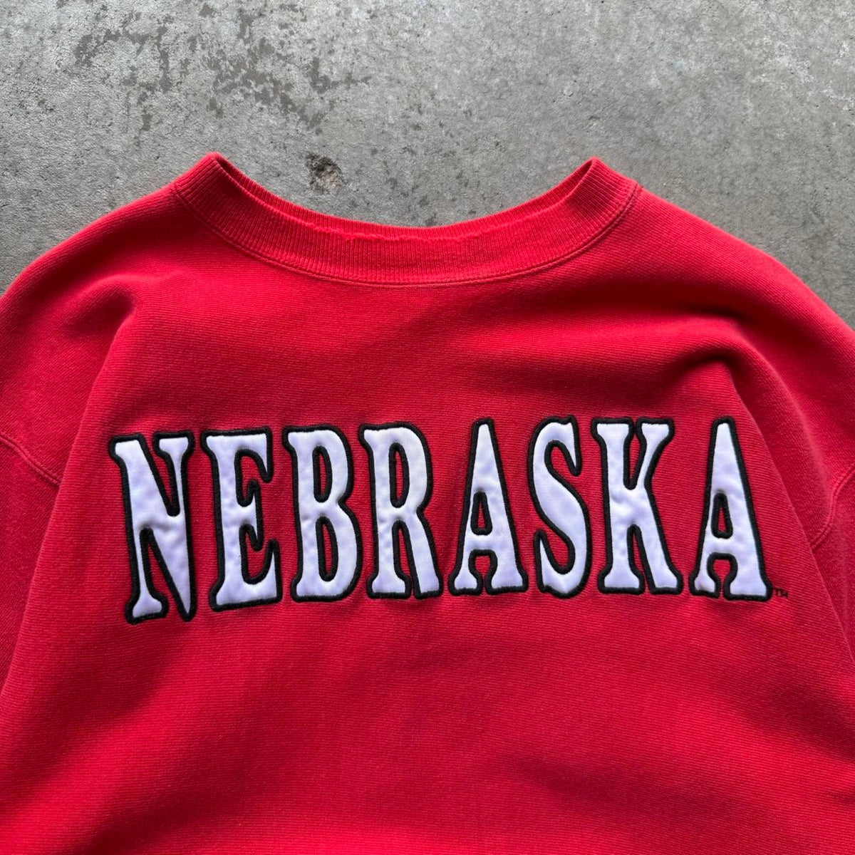 Vintage 90s Nebraska Huskers Champion Reverse Weave Crewneck - XX-Large