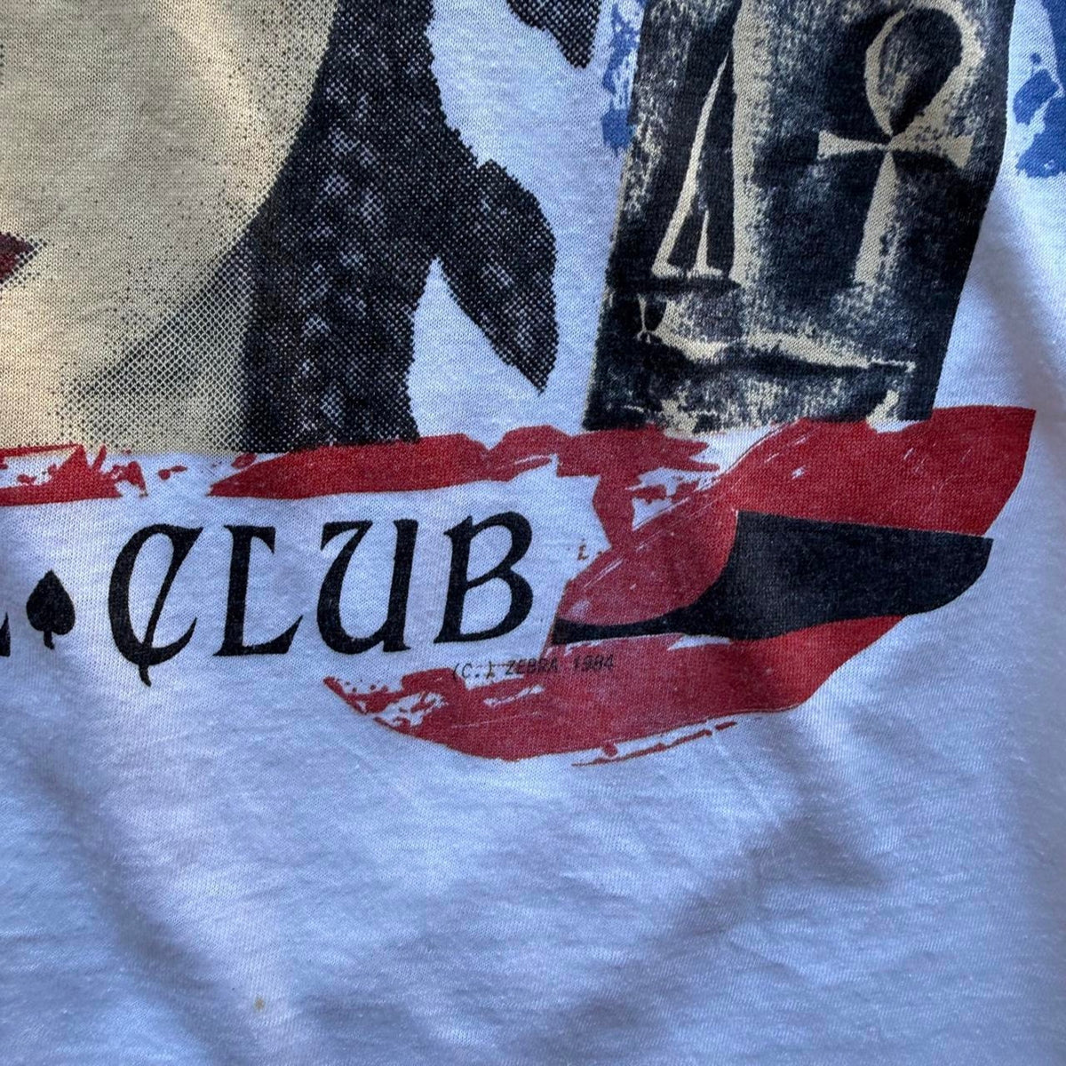 Vintage 1984 Culture Club Tour Band T-Shirt - Large