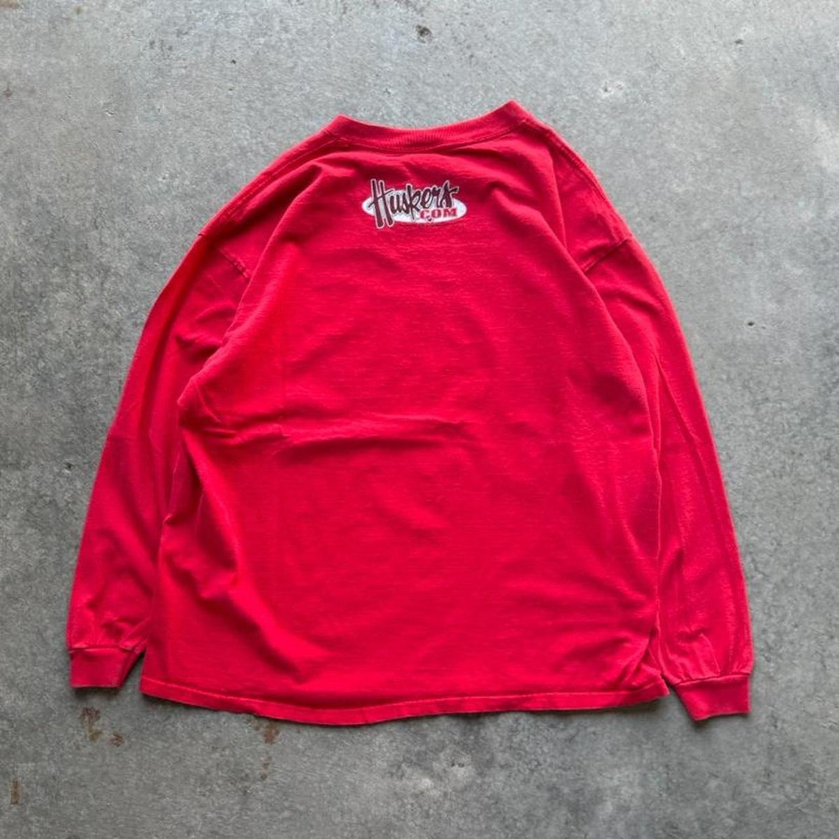Vintage Nebraska Huskers Long Sleeve T-Shirt - X-Large